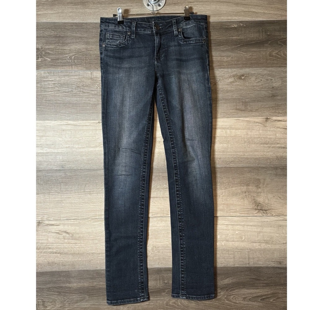 KUT From The Kloth Women's Jeans Size 2L Long Dark Wash Slim Straight 32 Inseam